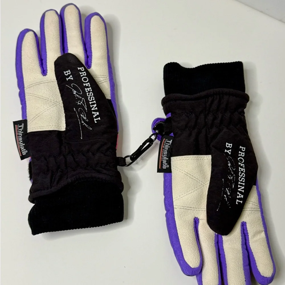 Colorful Vintage Youth Winter Gloves